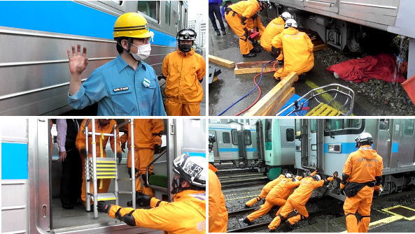 ｢鉄道災害訓練｣